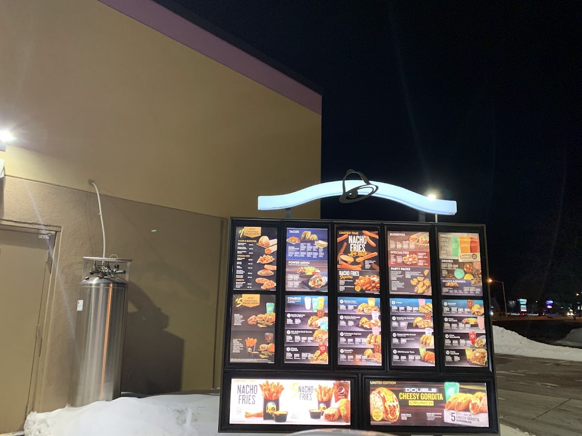 Taco Bell Photo Menu 3