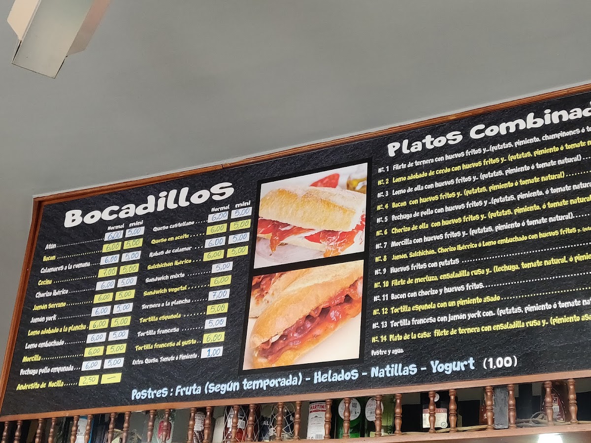 Cafetería Adanero Photo Menu 8