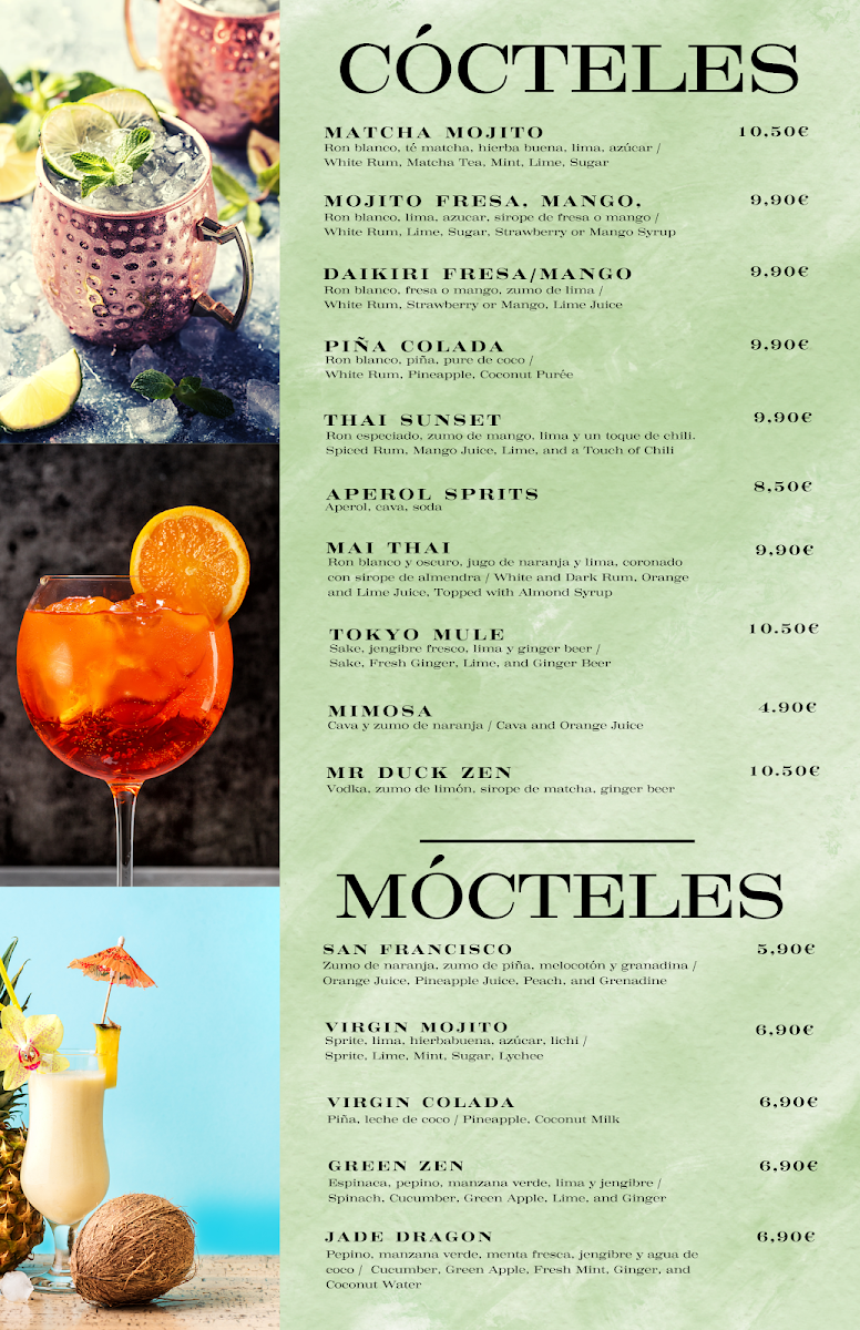 Restaurante Mr Duck Asian Fusion Cuisine Photo Menu 1
