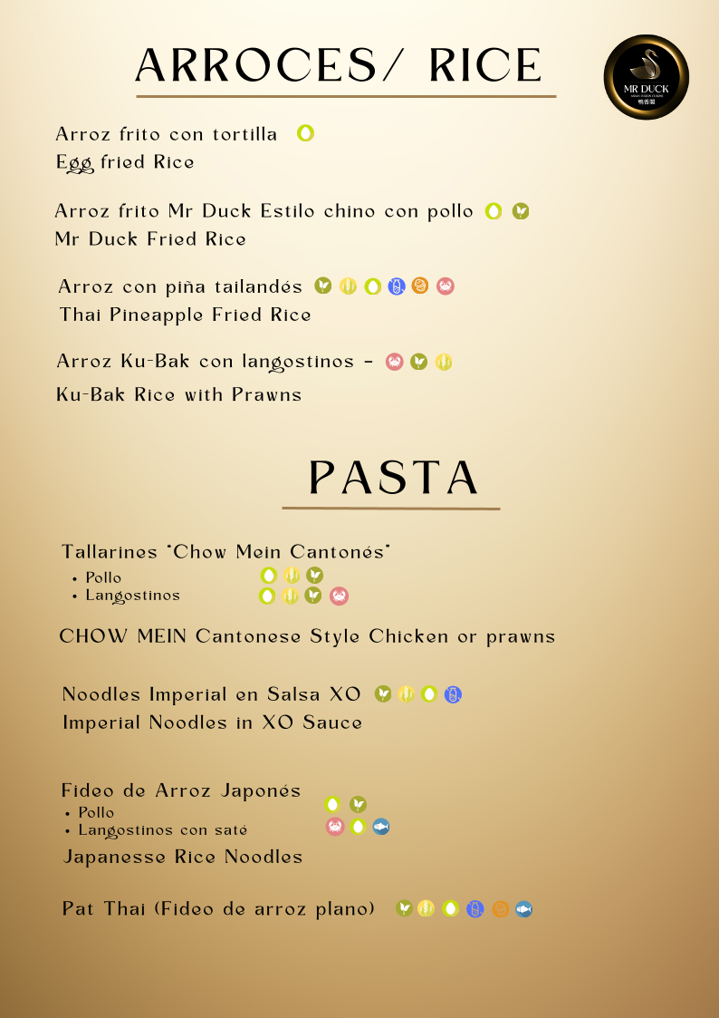 Restaurante Mr Duck Asian Fusion Cuisine Photo Menu 8