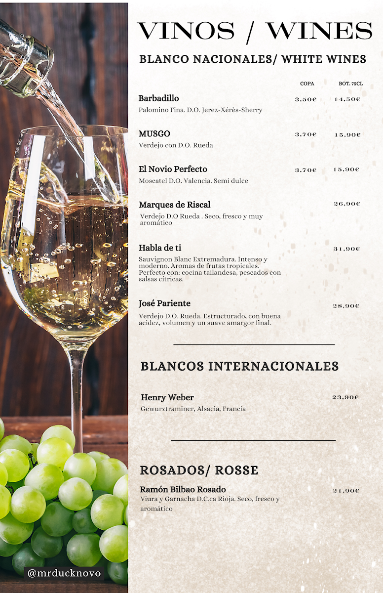 Restaurante Mr Duck Asian Fusion Cuisine Photo Menu 9
