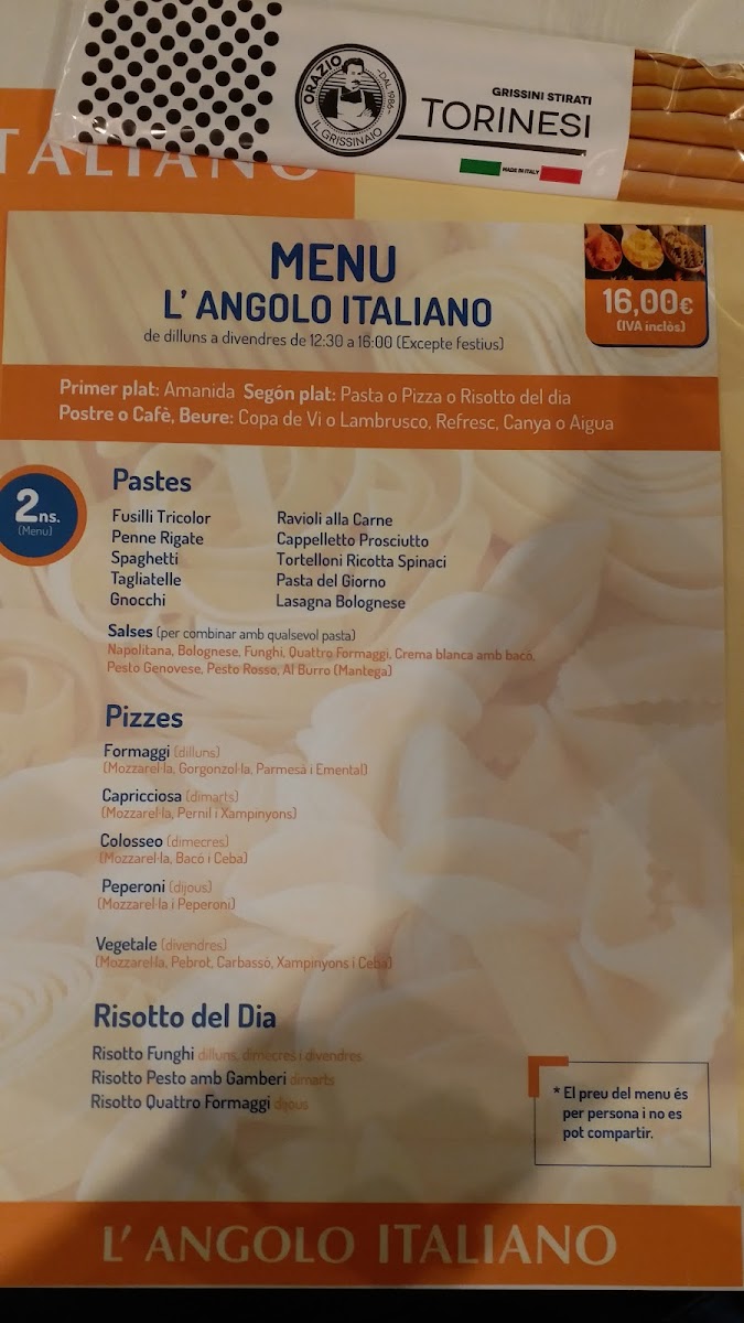 L'Angolo Italiano Photo Menu 6
