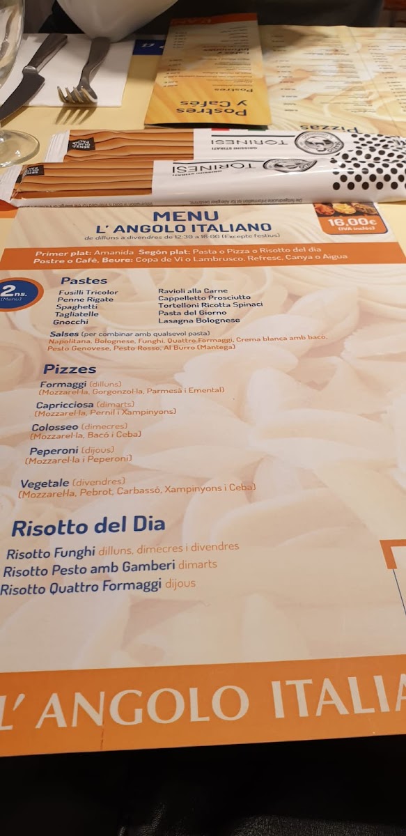 L'Angolo Italiano Photo Menu 8