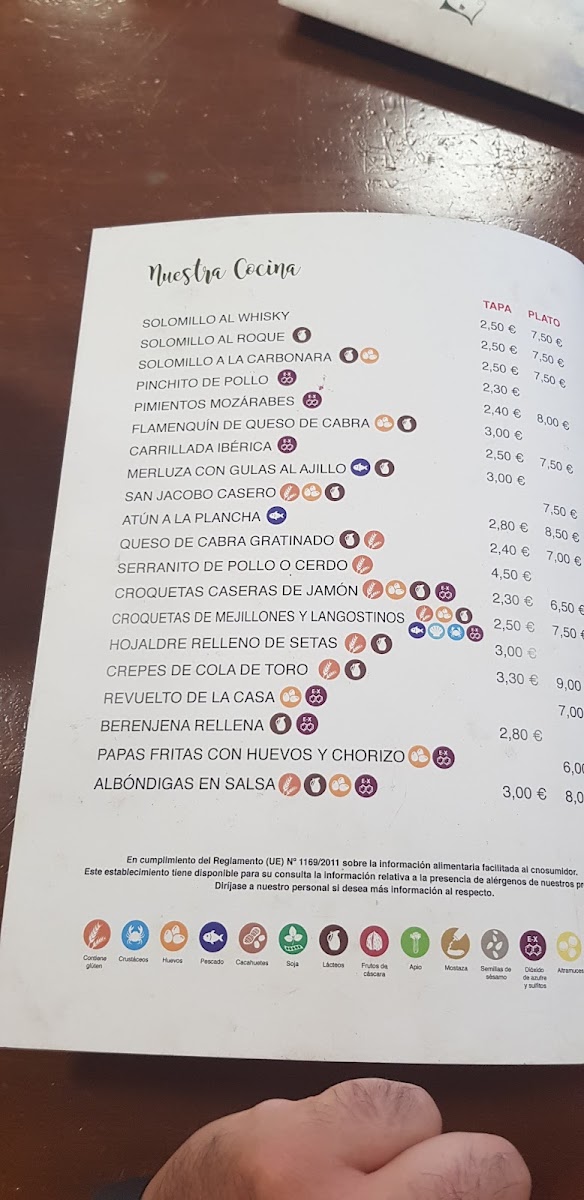 Restaurante El Patio Der Carlo Photo Menu 9