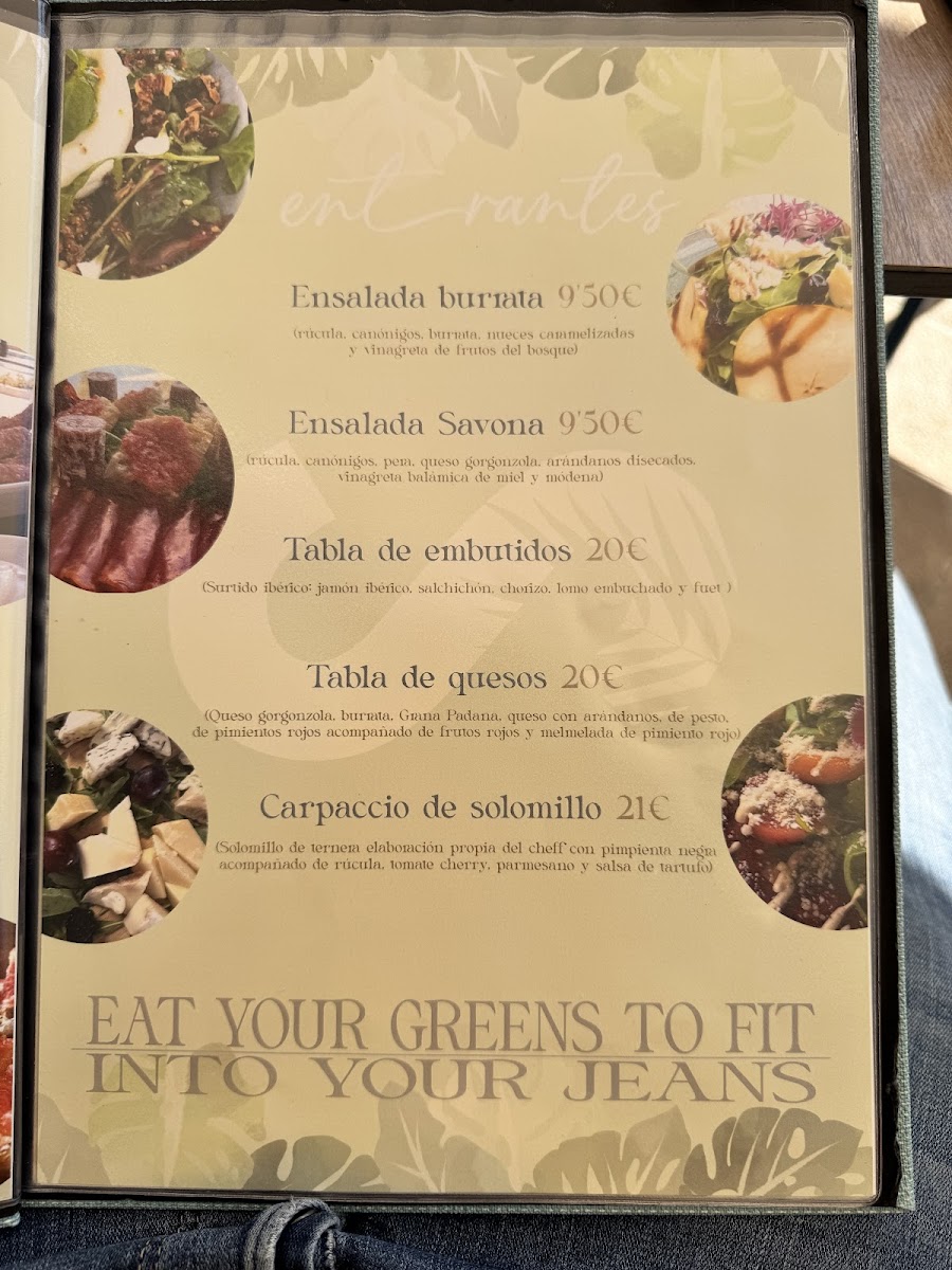 Restaurante Savona Photo Menu 2