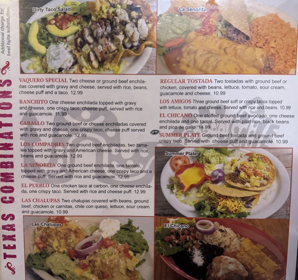 Patron Grill Photo Menu 5