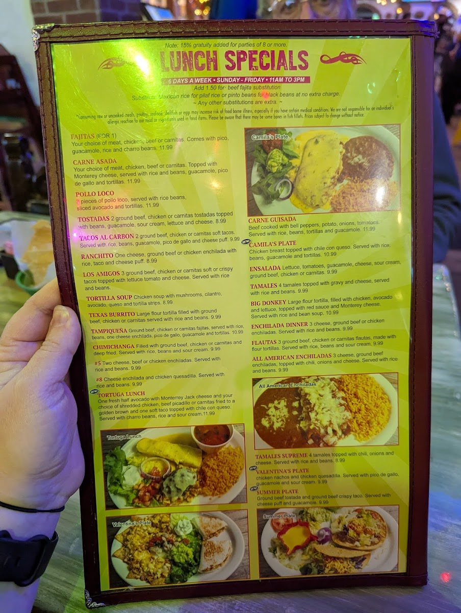 Patron Grill Photo Menu 7